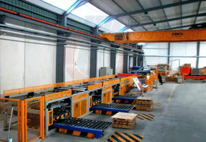 linea di taglio per alluminio