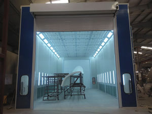 cabina di verniciatura per veicolo pesante
