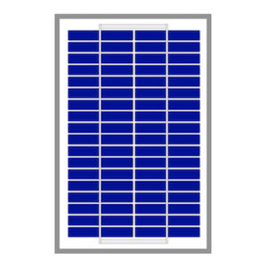 pannello solare fotovoltaico in silicio policristallino