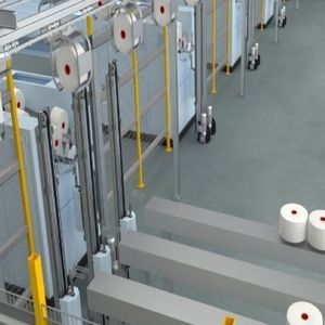 sistema di trasporto di bobine completamente automatico