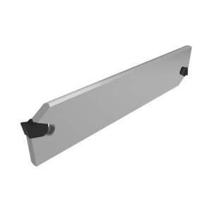 utensile per scanalare e tranciare a flangia