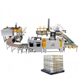 linea di imballaggio per l'industria alimentare e delle bevande