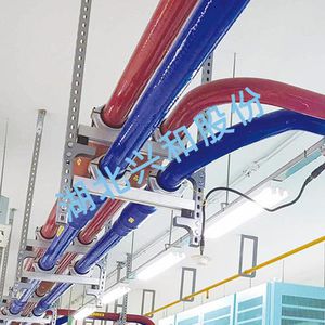 sistema a binario elettrificato in rame