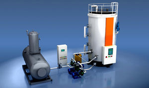 generatore di vapore ad acqua calda 1