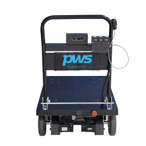 carrello a guida automatica per magazzino
