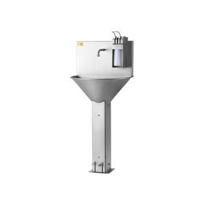 lavabo in acciaio inox