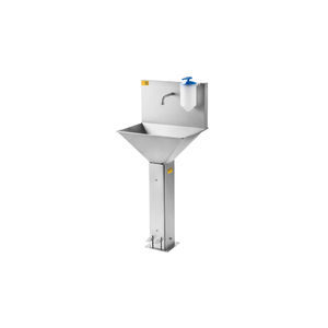 lavabo in acciaio inox