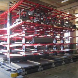 scaffalatura per magazzino di stoccaggio