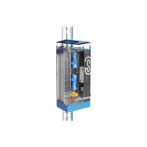 Piattaforma autosollevante a cremagliera 1