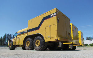 camion di trasporto di carburante