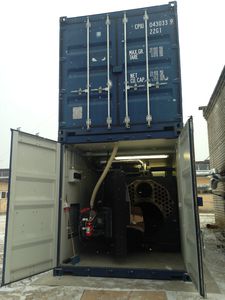 sala caldaie containerizzata