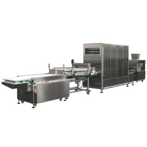 linea di produzione di pane da hamburger
