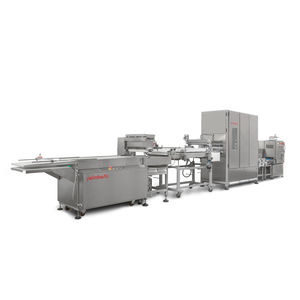 linea di produzione di pane da hamburger