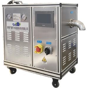 pastigliatrice di ghiaccio secco con touch screen