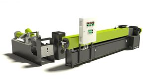 unità di riciclaggio per materie plastiche