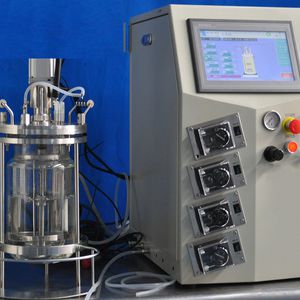 bioreattore / fermentatore con agitazione meccanica (STR)