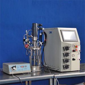 bioreattore / fermentatore con agitazione meccanica (STR)