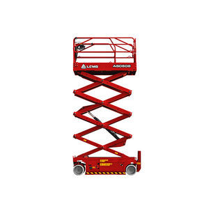 piattaforma elevatrice a forbice mobile