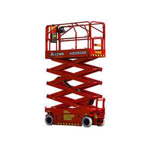 piattaforma elevatrice a forbice mobile