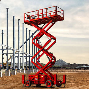 piattaforma elevatrice a forbice mobile