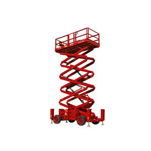 piattaforma elevatrice a forbice mobile