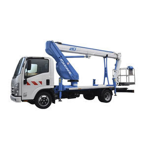 piattaforma telescopica montata su camion