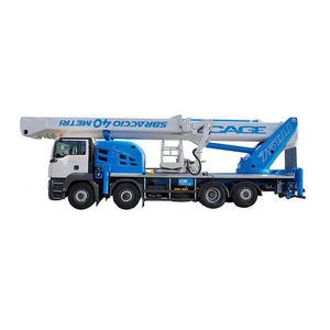 piattaforma telescopica montata su camion