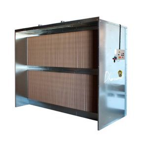 cabina di verniciatura aperta