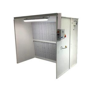 cabina di verniciatura aperta