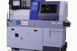 tornio a fantina mobile CNC