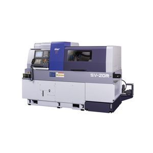 tornio a fantina mobile CNC
