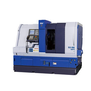 tornio a fantina mobile CNC