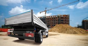 benna per camion in acciaio