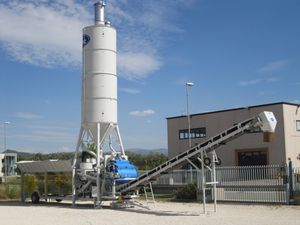 centrale di betonaggio mobile
