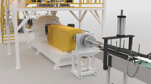 linea di estrusione per rivestimento