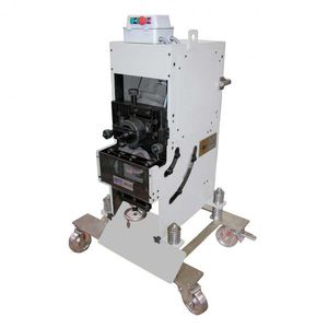 smussatrice elettrica / mobile / lamiera / ad angolo regolabile