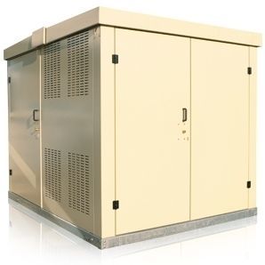 sottostazione per distribuzione elettrica