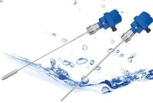 sensore di livello con radar a onde guidate TDR / elettromagnetico / a microonde / per acqua