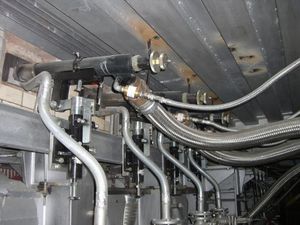 bruciatore con ugello di miscelazione