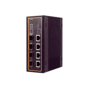 switch Ethernet gestibile / 8 porte / gigabit / su guida DIN
