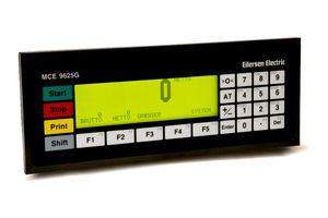 terminale di pesatura display LCD