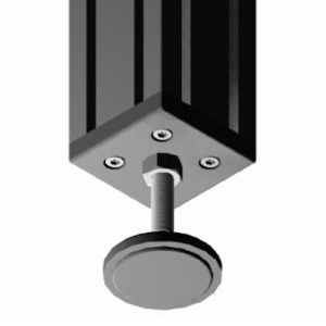 piastra d'appoggio in alluminio 1