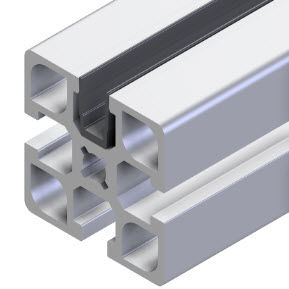 profilato per ricopertura in PVC