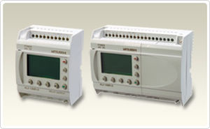 PLC su guida DIN / con I/O integrati / con schede I/O espandibili / ingressi analogici