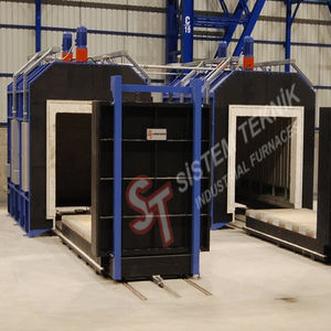 forno di rinvenimento / a suola mobile / elettrico / a gas