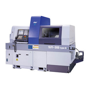 tornio a fantina mobile CNC 1