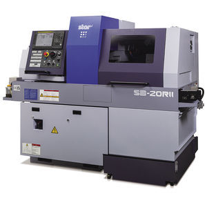 tornio a fantina mobile CNC