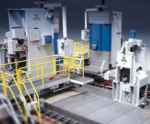 centro di lavoro CNC 3 assi / verticale / idrostatico / per taglio