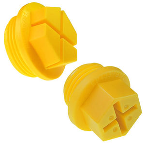 tappo esagonale / filettato / in nylon / di protezione