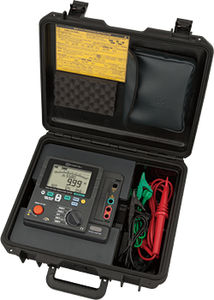 tester della resistenza di isolamento / per alta tensione / di batteria / digitale